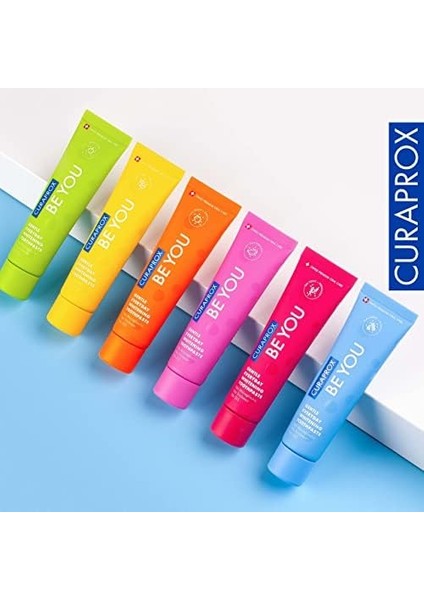Curaprox Be You Grapefruit Bergamot Yellow 60 ml modelleri