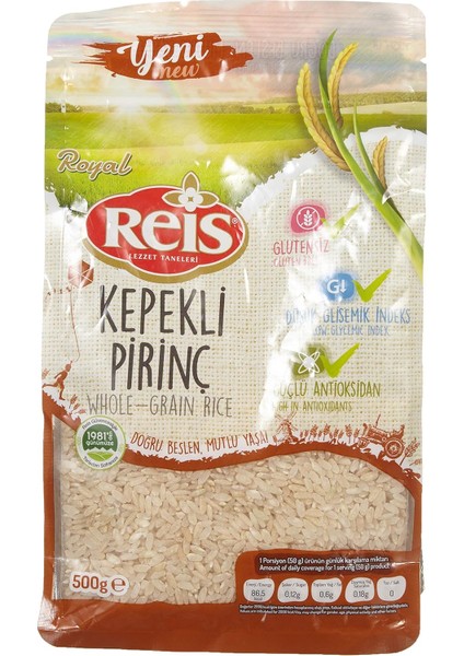 Reis Royal Kepekli Pirinç (0.5 Kg)