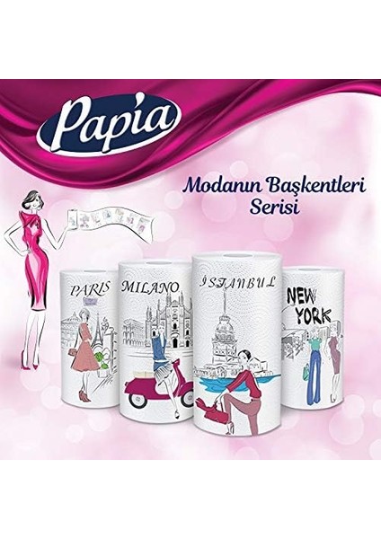 Papia Decor Havlu 12'li