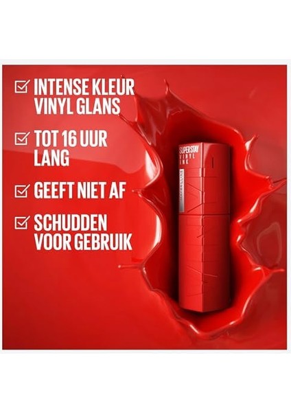 L'oréal Parıs Super Stay Vinyl Ink Uzun Süre Kalıcı Likit Parlak Ruj - 55 Royal