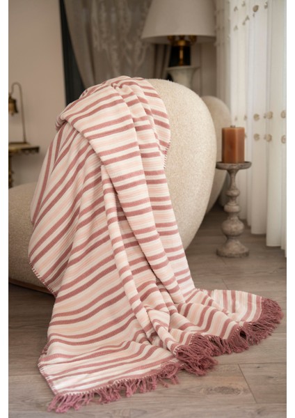 Cotton Collection Tv Battaniyesi Pudra