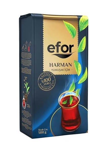 Efor Harman Yumuşak Içim Dökme Çay 500 G fiyatları