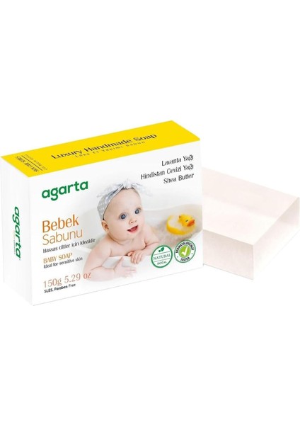 Agarta Doğal Bebek Sabunu 150 gr