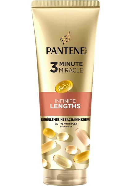 Pantene Miracle Infinite Length Saç Kremi 220 ml