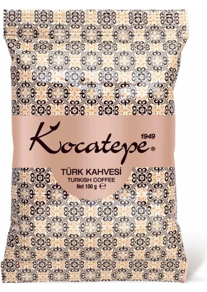 Kocatepe Türk Kahvesi 100 gr Folyo 12'li Paket fiyatları