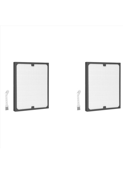 Blueair 200/300 Serisi Parçacık Filtre Modelleri Için 2x Yedek Hepa Filtresi 201 203 203 Slim 205 210B 215B 250E 270E (Yurt Dışından)