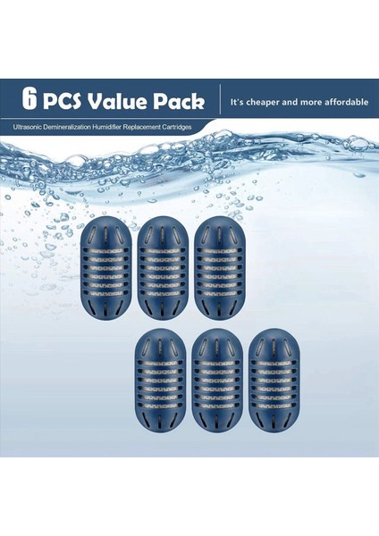 Homedics Için 30X Nemlendirici Demineralizasyon Kartuşu Uhe - CM65 WM70 Hdc4 CM45B CM25 WM16 OW14 Vicks Levoit Honeywell (Yurt Dışından)