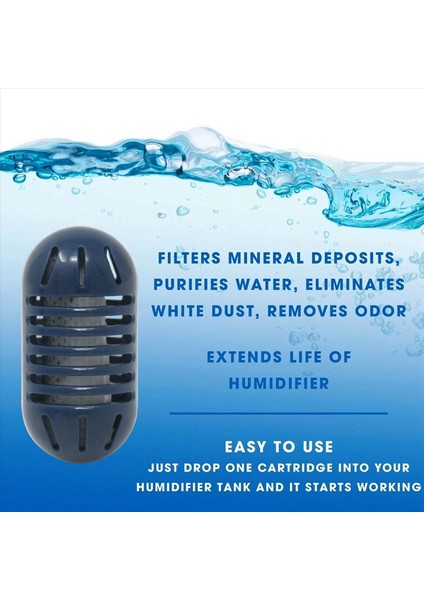 Homedi Için 2x Nemlendirici Demineralizasyon Kartuşu Uhe - CM65 WM70 Hdc4 CM45B CM25 OW14 WM85 Vicks Levoit Honeywell (Yurt Dışından)