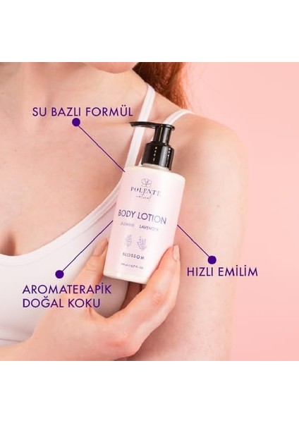 Polente Natural - Vücut Losyonu - Yasemin & Lavanta (200 Ml)