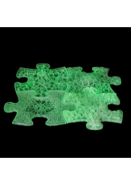 Muffik Lets Glow - Işıldayan Mini Set - Karanlıkta Parlayan 4'lü Ortopedik Duyu Matı - Bebek ve Çocuklar Için Gece Lambası Özellikli Gelişim Matı modelleri