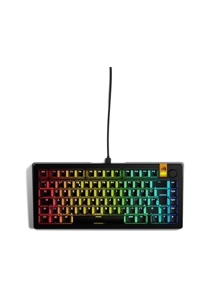 Gmmk 3 Pro He: Klavye (Trigger), Hall Efekti, Modüler Alüminyum Gövde ve Conta Sistemi, 8k Geri Alma Hızı, Hot-Swap (Mx ve U Anahtarı), Tkl%75, Ingilizce Qwerty - Siyah modelleri