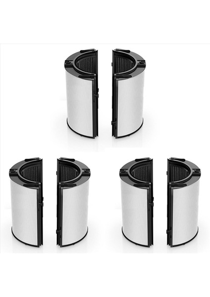 2x Dyson TP06 HP06 PH01 PH02 PH02 Hava Aramak Için Yeniden Hepa Filtresi True Hepa Filtre Seti 970341-01 965432-01 (Yurt Dışından)