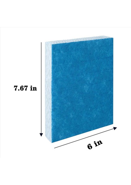 16 Paket Yükseltme HFT600 Yedek Nemlendirici Wicks HEV615 için Fil-Ter HEV620 (Yurt Dışından)