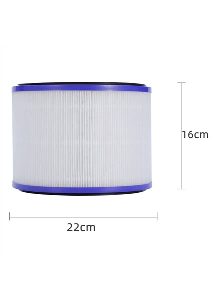 2x Dyson Pure Hot + Cool Link HP00 HP00 HP02 HP02 HP03 DP01 Hepa Hava Arama Filtre (Yurt Dışından)