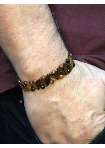 Doğal Kuka Ağacı Erkek Asansörlü Ayarlanabilir Bileklik EUB111 fiyatları