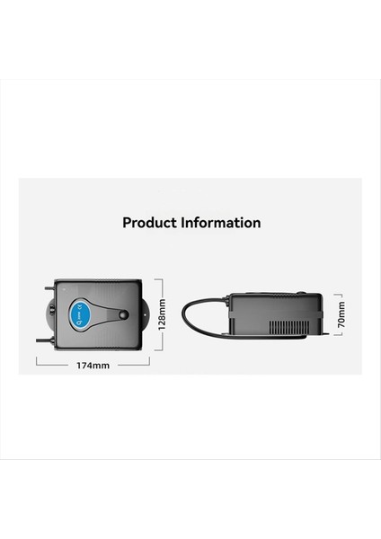 110V 300MG/S Ozon Jeneratör Küvet Duş Spa Yüzme Havuzu Ozonizer Küvet Havuz Su Arıtıcısı Yedek Cihaz Kiti (Yurt Dışından)