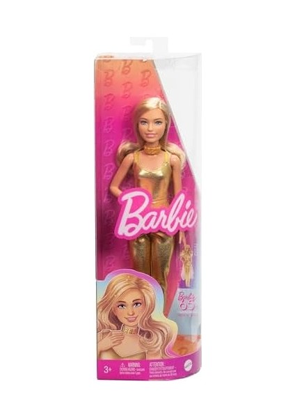 Büyüleyici Parti Bebekleri - Rengi Tulumlu Rengi Tulumuyla Dalgalı Sarı Saçlı, Fashionistas Bebek (222), 65. Yıl Dönümü Bebeği HRH19 fiyatları