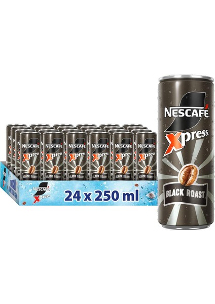 Nescafé Xpress Black Soğuk Kahve 24X250 ml fiyatları