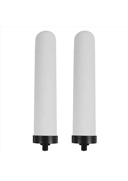 2x Çok Faaliyetli Sürahi Temizleyici Elemanları Mum Alet Pur Filtre Sağlam Seramik Filtre Elemanları Inç Değiştirme (Yurt Dışından)