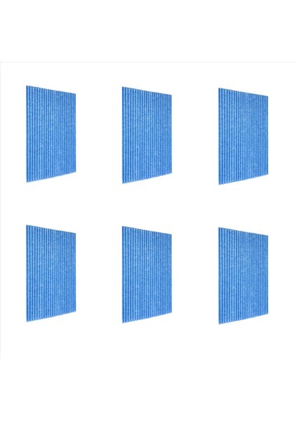 6x Daikin Hava Temizleme Filtre Ekranı MC70KMV2 MCK57LMV2 BAC006A4C Piltre Filtre Elemanı (Yurt Dışından)