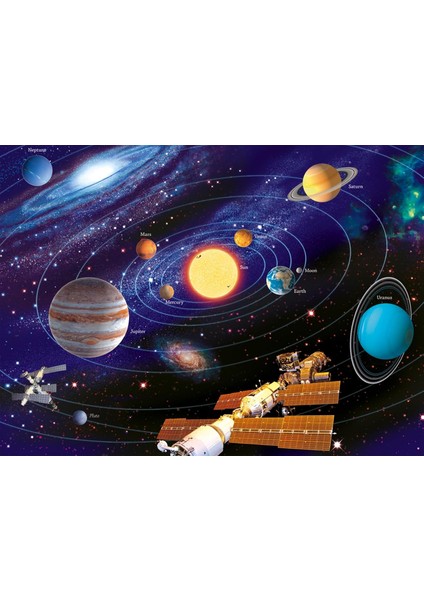 - S200 Parça Puzzle Güneş Sistemi (127962)