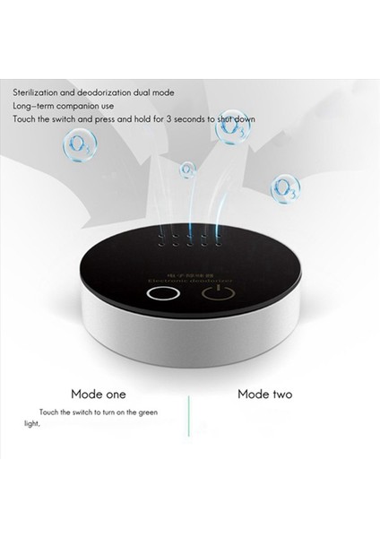 6x taşınabilir ozon jeneratörü mini hava temizleyici koku ortadan kaldıran ozon makinesi araba buzdolabı oda için (Yurt Dışından)