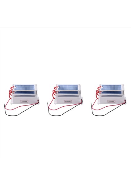 3x 60G/S Ozon Jeneratör Hava Temizleyici Ozonizer Temizleyici Arıtma Formaldehit Koku Ozon Makinesini Kaldır (Yurt Dışından)