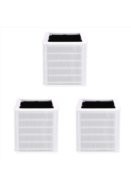 Blueair Mavisi Için 3x Yedek Hepa Filtresi Pure 211+ Hava Arıtma Parçacık ve Karbon Filtre Aksesuarları Kombinasyonu (Yurt Dışından)