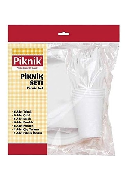 Kullan At Seti Ekonomik 6'lı Beyaz 1525