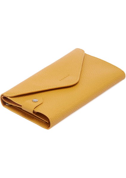Sarı Hakiki Deri Kadın Cüzdan - S1CB00005811-H28 indirimleri