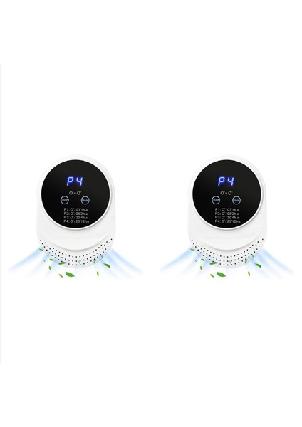 Güçlü Koku Koku Çıkarma için 2x Koku Eliminator Ev evcil hayvan tuvalet gardırop yatak odası mutfak AB tıkacı için hava iyonlaştırıcıları (Yurt Dışından)