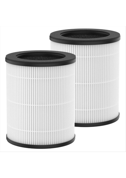 2pcs Mooka M03 için Yedek Filtresi Hava Temizleyici H13 Gerçek HEPA Filtresi Yüksek Verimli Aktif Karbon Filtresi (Yurt Dışından)