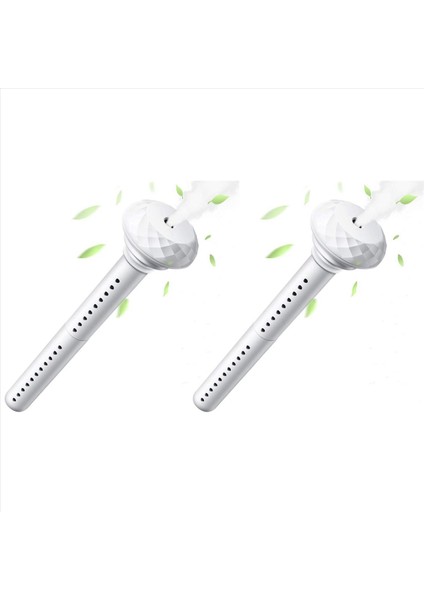 2x Mini Taşınabilir Nemlendirici Serin Sis Nemlendiricisi USB Hava Nemlendirici Seyahat Ofisi Için Su Şişesi Olmadan Otel Arabası (Yurt Dışından)