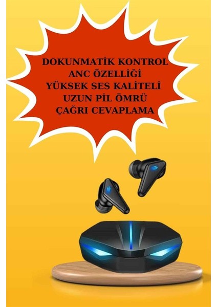 Kadınlar Için Dokunmatik Ekran Akıllı Saat ve Gamer Kablosuz Bluetooth Kulaklı - CHT8507-9554 indirimleri