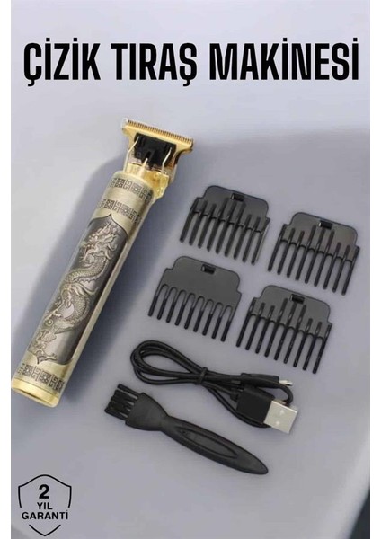 Profesyonel Şarjlı Saç ve Sakal Şekillendirici Çizik Tıraş Makinesi - CHT4669-7810 fiyatları