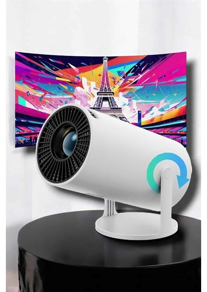 USB ve Kablosuz Bağlantı Özellikli 5000 Saat Ampul Ömürlü Projeksiyon - CHT6634-7672