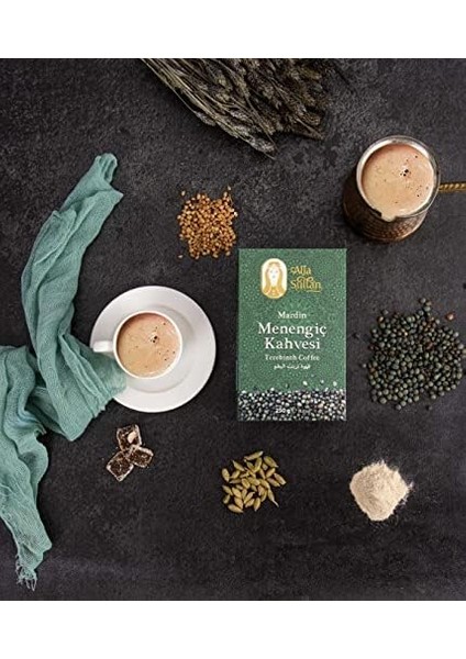 Alia Sultan Mardin Menengiç Kahvesi 250 G Paket - Otantik ve Geleneksel Zengin Lezzet - Yabani Antep Fıstığı Içerikli - Sakızımsı Tat - Mükemmel Aroma fiyatları