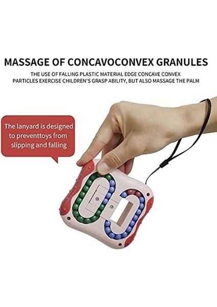 Dekompresyon Dönen Sihirli Fasulye Küp Oyuncak Kare Dönen Küçük Boncuk Sihirli Küp Çocuk Bulmaca Dekompresyon Özel Şekil Sihirli Küp Top Oyunu Yaratıcı modelleri