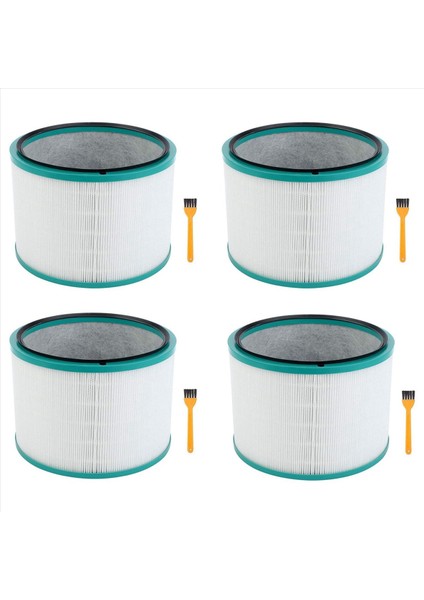 4x Dyson DP01 Için Filtre DP03 HP00 HP00 HP01 HP02 HP03 Masa Açılıcılar Saf Sıcak Soğuk Bağlantı Hava Arıtma Hepa Filtresi (Yurt Dışından)