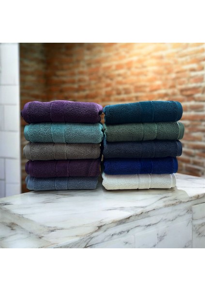 Svv Border El Yüz Havlusu 10 Adet
