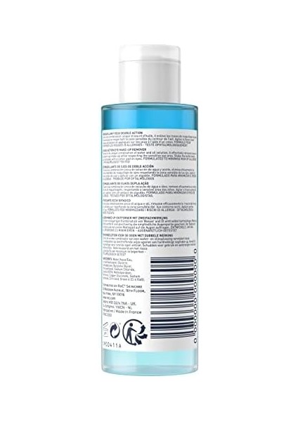 Roc Double Action Eye Make Up Remover Çift Etkili Göz Makyaj Temizleyici 125 ml modelleri