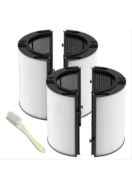 360 ° Kombi 2&#39 si 1 arada Gerçek HEPA + Dyson TP10 HP10 HP10 HP09 TP09 HP07 TP07 TP06 HP06 Purifi-Er (Yurt Dışından)