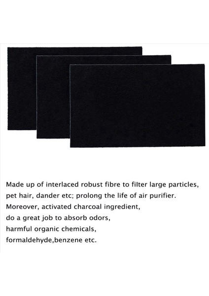 2 Set HEPA Filtresi Holmes HAPF600D HAP615 HAP625 HAP650 HAPF600D-U3 HAP725 HAP750 hava temizleyici için (Yurt Dışından)