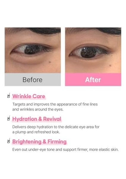 Hanskin Hyaluron Kırışıklık Karşıtı Göz Altı Nemlendirici Serum