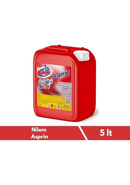 Nilem Asprin Tüm Temizlikte Tek Ürün 5 L modelleri