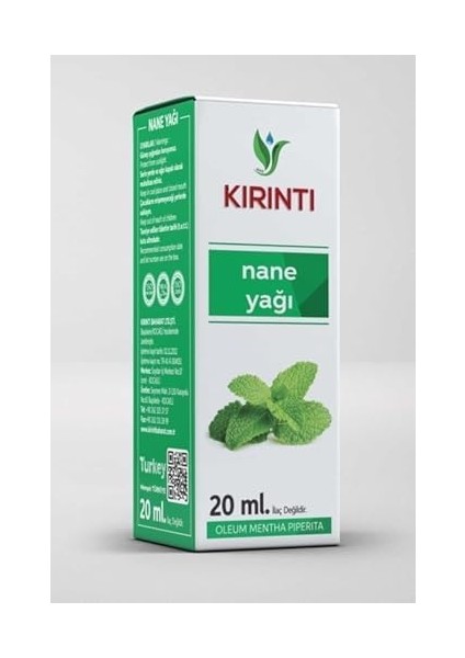 Kırıntı 2000 Kırıntı Nane Yağı 20 ml