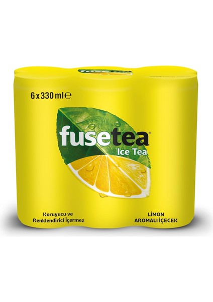 Fusetea Limon Aromalı Kutu 6X330 ml fiyatları