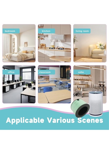 HEPA Filtre Değiştirme LG Puricare 360 Hava Temizleyicileri AS560DWR0 &amp AS330DWR0 için uyumlu Bölüm AAFTDT301 (Yurt Dışından)