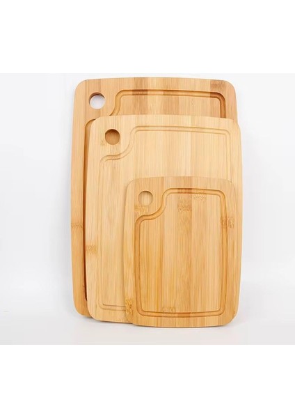 Boğumlu Kesme ve Doğrama Panosu – Ekmek, Et, Balık, Tavuk ve Sebze Için Kaymaz Tabanlı, Antibakteriyel, Çok Amaçlı Mutfak Kesim Tahtası (1, 30X19 Cm)