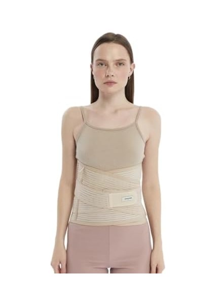 Athlex Med Lumbostad Korse 26 cm – Ayarlanabilir Çelik Balenli Bel ve Sırt Destekli Korse, Nefes Alabilir Yüksek Destek, Günlük ve Aktif Kullanım Için Uygun